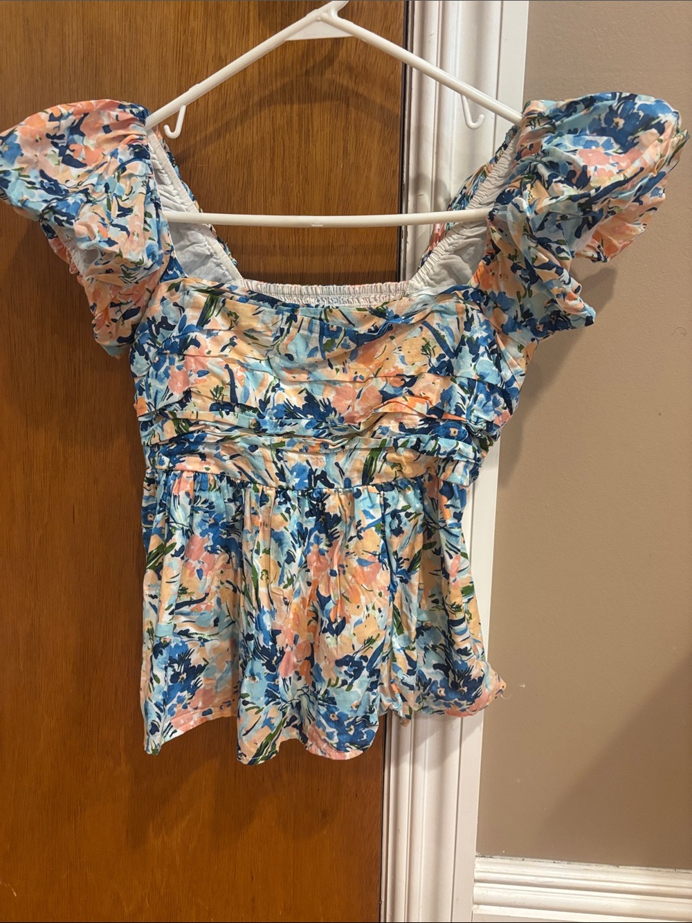 Abercrombie Floral Top Size S